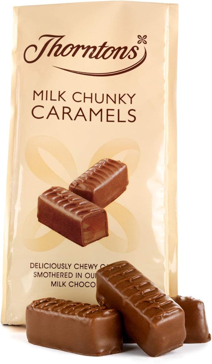 Thorntons Bag of Milk Chunky Caramels (2 Pack) Amazon.co.uk Grocery