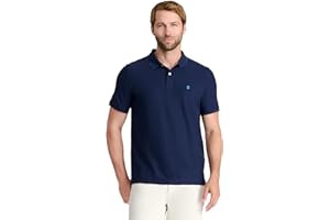 IZOD Men's Advantage Performance Short Sleeve Fashion Polo Shirt
