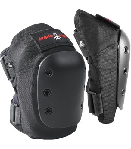 Amazon.com : Triple Eight Stealth HardCap Elbow Pads – Low Profile