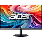 Acer 23.8" Professional Home Office Monitor | Full HD (1920 x 1080) | Ultra-Thin | Zero-Frame | Up to 100Hz Refresh | 4ms (G to G) | Tilt | HDMI & VGA Ports | SB242Y H1bi