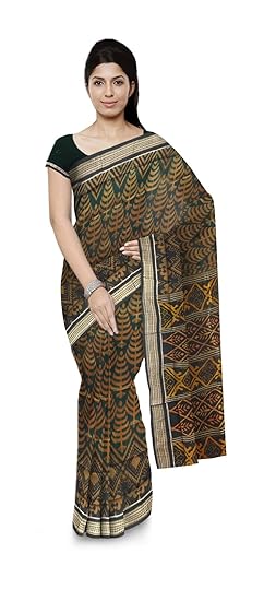 Boyanika Womens Sambalpuri Cotton Saree (boyanika 19_Castleton Green)