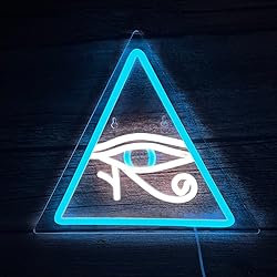 Eyes Neon Signs, LED The Eye of Horus Neon Light