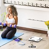 Healthkeep Smart Body Fat Scale 13 Metrics 180kg Bluetooth iOS Android view 8