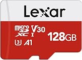 Lexar 128GB Micro SD Card E Series UHS-I A1 U3 Class10 V30 with Adapter