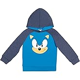 SEGA Tails Sonic The Hedgehog Knuckles Pullover Hoodie Little Kid to Big Kid