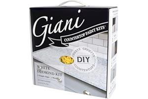 GIANI GRANITE Giani™ Countertop Paint Kit, White Diamond