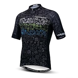 JPOJPO Men's Cycling Jersey Bicycle Short Sleeved