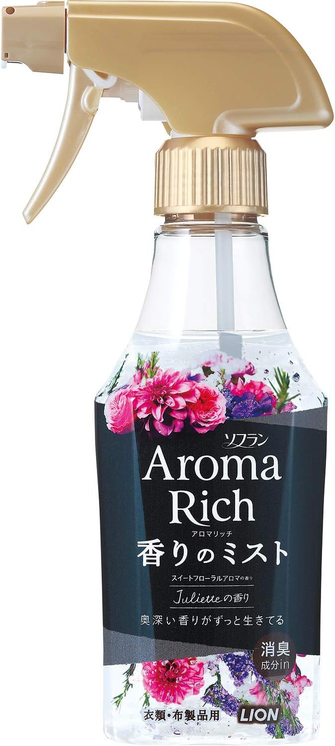 Amazon ソフランアロマリッチ香りのミスト 芳香 消臭スプレー ジュリエット スイートフローラルアロマの香り 本体 280ml スプレー 通販 Amazon ソフランアロマリッチ香りのミスト 芳香 消臭スプレー ジュリエット スイートフローラルアロマの香り 本体 280ml スプレー 通販