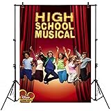 JMING High School Musical Themed Party Background