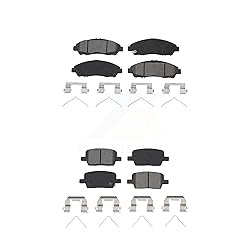SIM Front Rear Semi-Metallic Brake Pads Kit