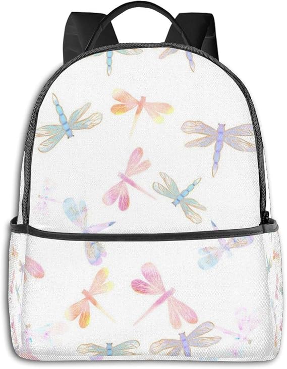 Dragonflies Backpack, Men Backpack, Travel Backpack, Fashion Printed Backpack Gifts for Men