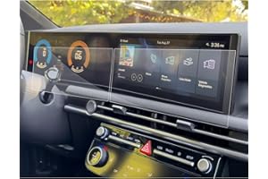 SXCY for 2025 Hyundai Tucson Screen Protector 12.3 Inch for 2025 Hyundai Tucson Accessories Navigation&Instrument Curved Scre