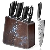 HOSHANHO 8 Pieces Knife Set with Magnetic