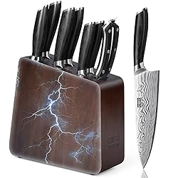 HOSHANHO 8 Pieces Knife Set with Magnetic