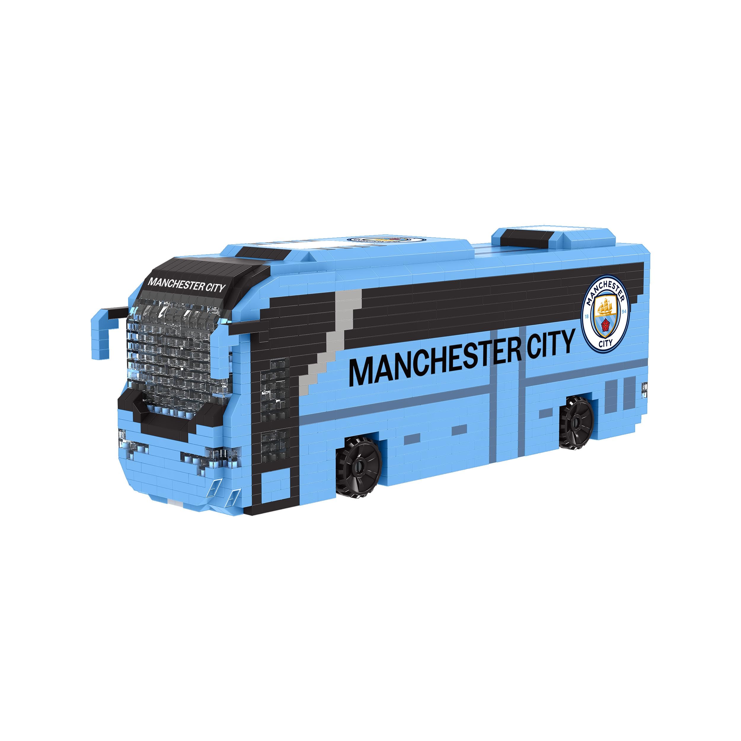 FOCO Officially Licensed Manchester City FC BRXLZ 3D Bricks Coach Construction Toy Model — image 1