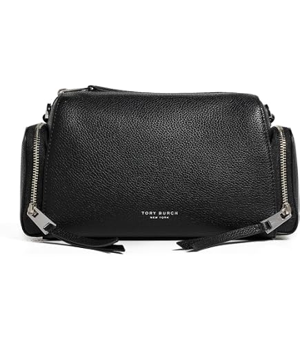Tory Burch Women's 146467 Thea Pebbled Leather With Gold-tone