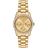 Michael Kors Women's Lexington Multifunction Gold-Tone Stainless Steel Watch (Model: MK4982)