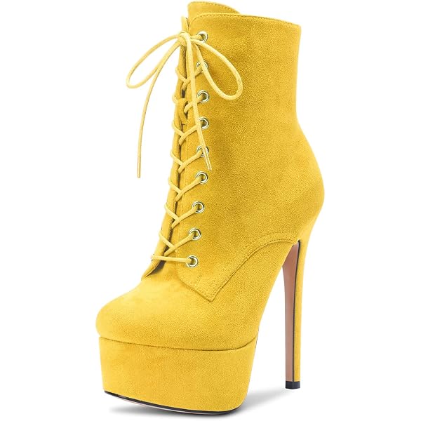 Steve Madden Women's Karmen Pointed Toe Ankle Boots - Lace Up With Contrast Cuff & Stacked Heel - View #6