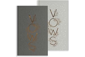 Our Wedding Vows: A Set of Heirloom-Quality Vow Books with Foil Accents and Hand-Drawn Illustrations (Heirloom Story Books and Guided Journals)
