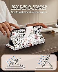 Buleens for iPhone 13 Wallet Case for Women - with