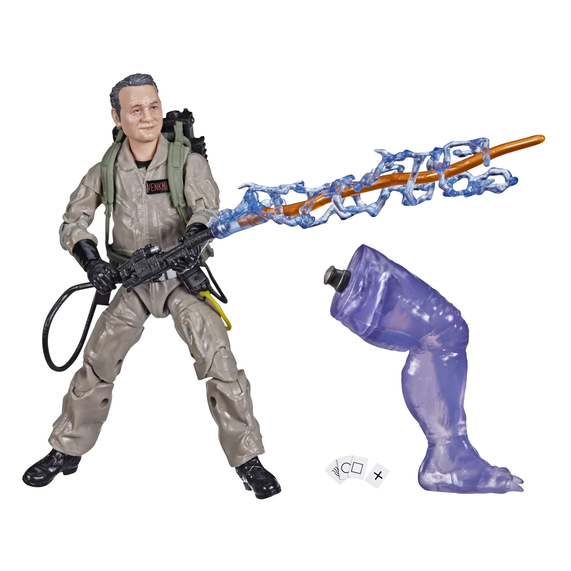 Ghostbusters Plasma Series Peter Venkman Toy 15-Cm-Scale Collectible Afterlife Figure with Accessories, Kids Ages 4 and Up