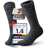 Juclise Alpaca Wool Thermal Winter Boot Socks Heavyweight Thick Warm Padded Moisture-Wicking Insulated Cold Weather