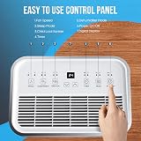PureMate 20L/Day Portable Dehumidifier with 6.5L Tank Digital Display view 3