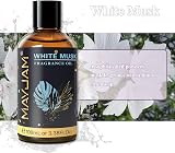 MAYJAM Fragrance Oil White Musk 100ML with Glass Dropper Aromatherapy Diffuser view 4