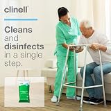 Clinell Universal Cleaning Disinfectant Wipes Refill 100ct Kills 99.99% Germs view 3