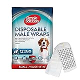 Simple Solution Disposable Dog Diapers Wraps for