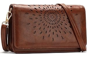 APHISON Crossbody Bags For Women,Wristlet Wallet Phone Purse Shoulder handbags Multi-Function Small RFID Clutch Card Holder