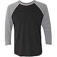 Next Level Unisex Tri-Blend 3/4-Sleeve Raglan - 6051