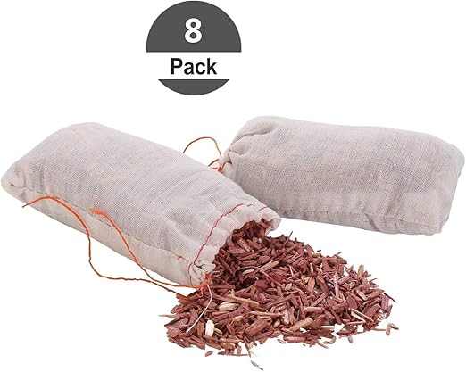 Amazon Com Besokuse Natural Cedar Chips Sachet Bags For Closets