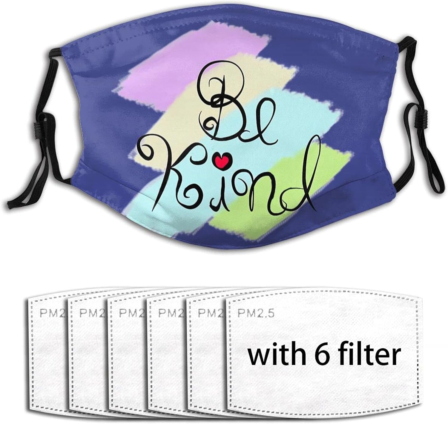 Be Kind Face Mask Reusable Washable Breathable Face Cover For Men With