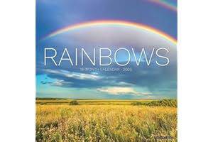 Rainbows 2025 12" x 12" Wall Calendar