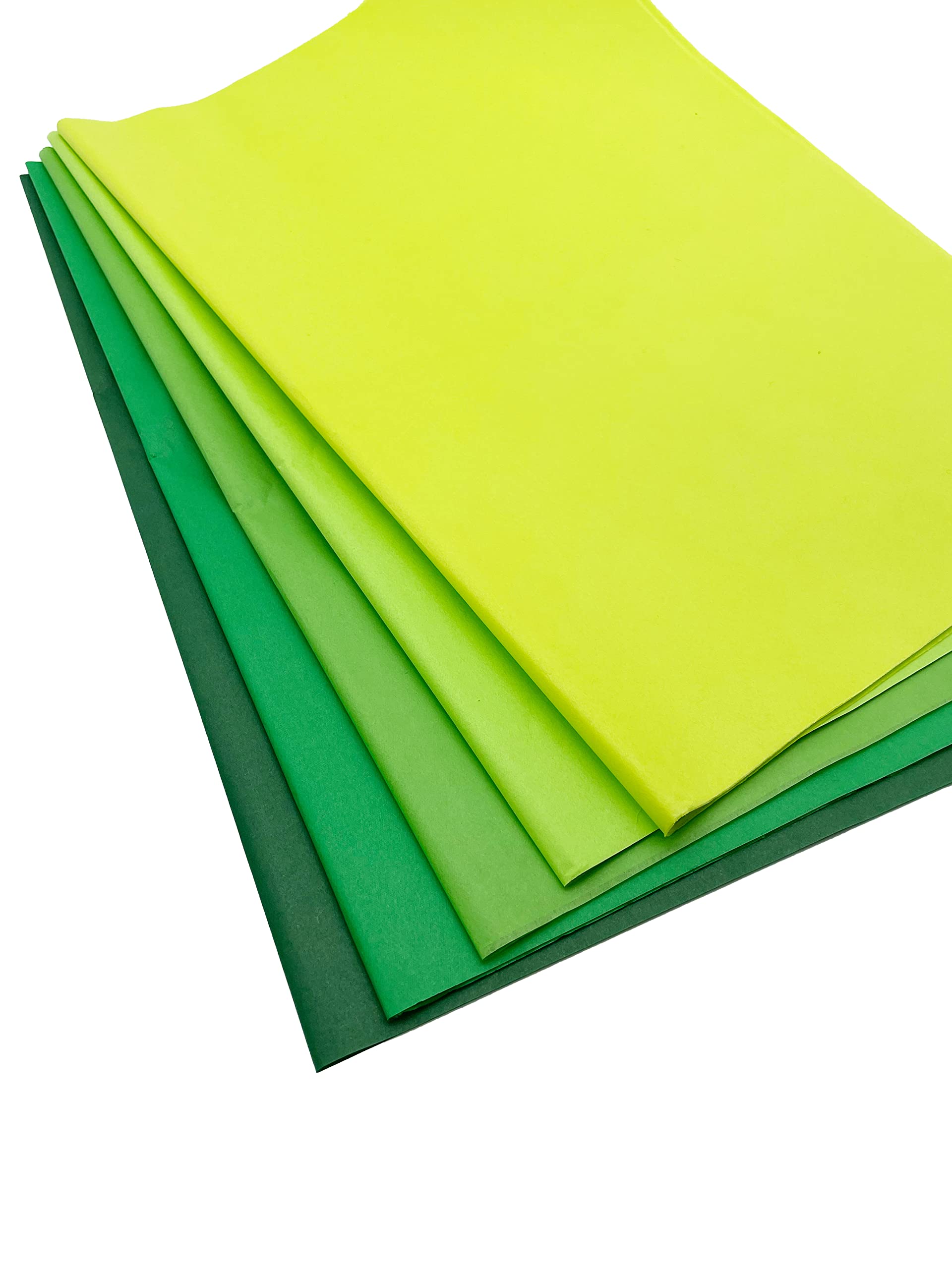 Green St Patricks Theme Tissue Paper for Gift Wrapping (5 Assorted Colors), Packaging, Floral, Birthday, Christmas, Halloween, DIY Crafts and More 15