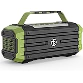 TOMPROAD Portable Bluetooth Speaker 120W Peak 80W Wireless Speakers, TWS Pairing, Deep Bass, Hi-Fi Loud Speaker, IPX6 Waterproof, DSP Sound Boombox for Outdoor, Camping, Party, Beach