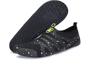 BARERUN Barefoot Water Shoes for Women Men Quick-Dry Aqua Socks for Swim Beach Pool Surf Yoga Boat Travel Non Slip Indoor Outdoor Walking Shoes