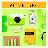 KODAK Printomatic Full Color Instant Print Camera 5MP ZINK 2x3 Sticky Paper view 3