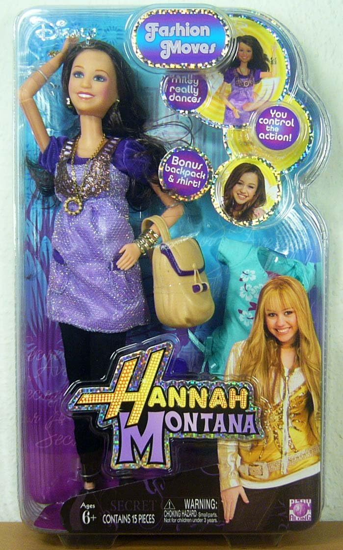 Play Along Hannah Montana Fashion Collection Dancing Doll:Miley