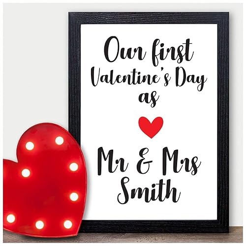 first valentine's day with husband