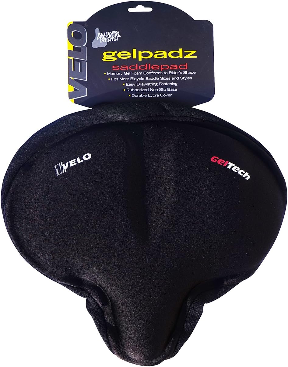 New Velo GelTech Bicycle Extra Large Saddle Cover Width310mm Length