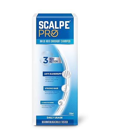 Scalpe Pro Anti-dandruff Shampoo 210ml (Pack of 2)
