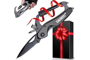 LAGERFEY Gifts for Men Dad Husband - Birthday Gifts for Man, Keychain Multitool Gift - Stocking Stuffers for Men, Mens Stocking Stuffers, Men’s Gift for Christmas - Gadgets for Camping Hiking