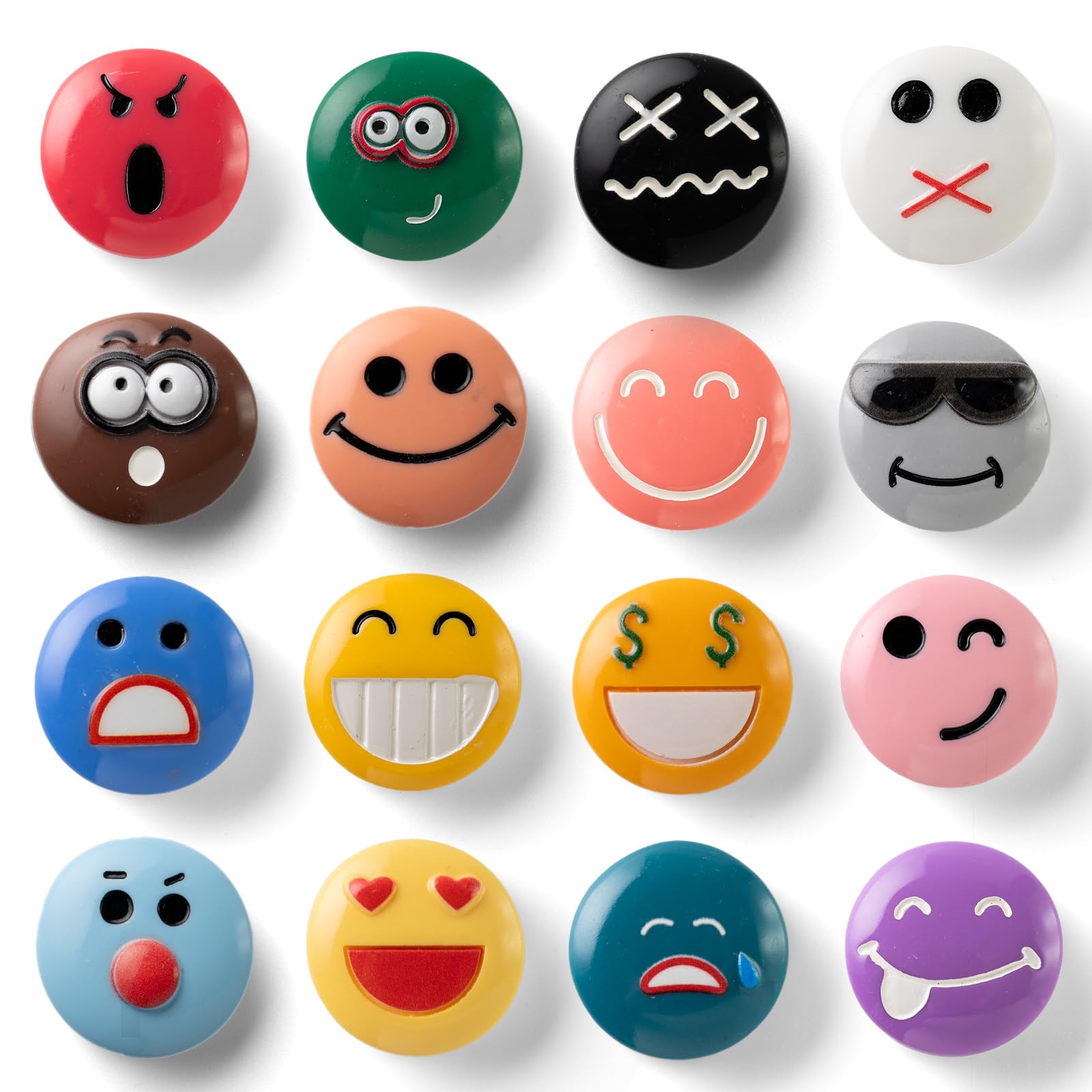 Photo 1 of SUNURS Cute Funny Smiley Face Fridge Magnets for Boys, Strong Fun Refrigerator Magnets for Girls, Decorative Magnets for Classroom, Whiteboard, Office, and Kitchen