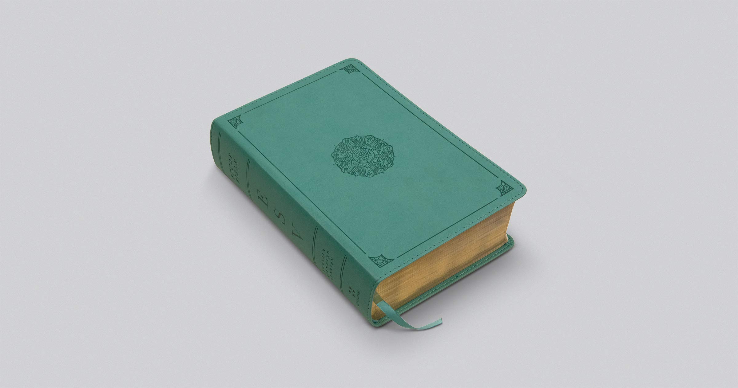 ESV Study Bible, Personal Size (TruTone, Turquoise, Emblem Design) ESV Study Bible, Personal Size (TruTone, Turquoise, Emblem Design) ESV Study Bible, Personal Size (TruTone, Turquoise, Emblem Design) Imitation Leather