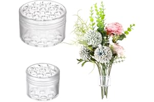 XINJODUZ Stem Holders for Flowers 4 PCS Spiral Ikebana Stem Holder Flower Stem Holder Flower Arrangement Holder Spiral DIY Bouquet Twister Flower Arrangement Holder for Weddings Party Home Decor (Clear, L+S)