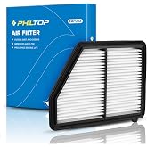 PHILTOP CA12051 Engine Air Filter for Honda Civic, HR-V, Rigid Panel | for Honda Civic GAS 2016-2026 Naturally Aspirated, HR-V 2023-2025, Engine Protection, Improves Engine Performance