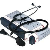 Dixie EMS Fetal Stethoscope for Baby&rsquo;s Heartbeat Detection, Latex-Free Fetoscope with Pinard Horn and Soft Earbuds, 22&rdquo;