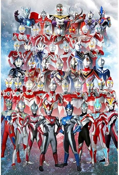 Amazon Co Jp パズル フレームなし ウルトラマン木製puzzleof 300 500 1000ワンピース大人解凍子供用玩具創造ギフト 0428 Color B Size 1000p ホーム キッチン